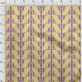 thumbnail image 3 of oneOone Cotton Poplin Fabric Stripe|Diamond & Triangle Geometric Decor Fabric Printed BTY 42 Inch Wide, 3 of 4