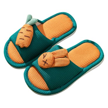 Ketyyh-chn99 Boys Girls Slippers Beach Pool Water Shoes Girls Boys Kids Home Slides Indoor Floor Cute Cartoon Soft Comfortable Non Slip Slipper Girl Slip for 12,A