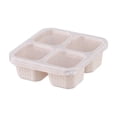 thumbnail image 2 of Wuztai Boîte Bento à 4 Compartiments, Contenants à Lunch Réutilisables Divisés pour Enfants et Adultes, Contenants Empilables pour Préparation de Repas Allant au Micro-Ondes pour l'École, le Travail et les Voyages, 2 of 7
