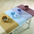 thumbnail image 3 of GROWTH TANK Housse de Table de Massage Lit Trou pour le Visage Drap d'Essuyage 75x55cm Bleu, 3 of 9