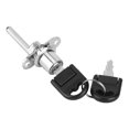 thumbnail image 1 of LEFU for Zinc Alloy Cam Lock with Keys for Computer Desk Cabinet Mailbox Drawer Cupboard Locker Security Silver Plated for Durable Hardware, 1 of 10