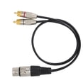 thumbnail image 1 of Câble Répartiteur Audio Femelle vers Double Mâle pour Home Cinéma et Équipement Audio Professionnel, 1 of 7