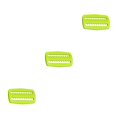 thumbnail image 4 of braveheart Buckle Colourful Lightweight Wear-resistant Waterproof Overall Clasp Replacement Easy Installment Distinctive Design Belt Clip Yellow 3Set, 4 of 6