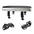 thumbnail image 2 of ZLight Bicycle Rear Seat Cushion Comfortable Rear Women Men Bike Saddle for Black Silver Length 30cm, 2 of 6