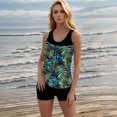 thumbnail image 5 of SBYOJLPB Womens 2 Piece Tankini Swimsuits Modest Coverage Bathing Suits Tank Top with Board Shorts, 5 of 5