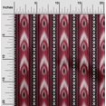 thumbnail image 1 of oneOone Viscose Chiffon Fabric Stripe & Geometric Ikat Print Fabric By Yard 42 Inch Wide, 1 of 4