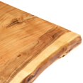 thumbnail image 2 of vidaXL Table Top Solid Acacia Wood 80x(50-60)x2.5 cm, 2 of 4
