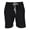 New Black, variant on Hanes Jersey Knit Cotton Button Fly Pajama Sleep Shorts (Men's Big & Tall)