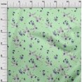 thumbnail image 2 of oneOone Viscose Chiffon Fabric Dot|Floral & Stork Bird Fabric Prints By Yard 42 Inch Wide, 2 of 4