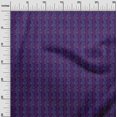 thumbnail image 2 of oneOone Georgette Viscose Fabric Leaves & Floral Block Print Fabric BTY 42 Inch Wide, 2 of 4