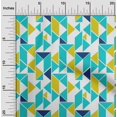 thumbnail image 1 of oneOone Viscose Chiffon Fabric Parallelogram & Triangle Geometric Fabric Prints By Yard 42 Inch Wide, 1 of 4