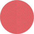 thumbnail image 1 of Ahgly Company Tapis d'Intérieur Ronds Transitionnels Rouges Lavables à la Machine, 5 Pieds Rond, 1 of 7