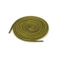 thumbnail image 1 of INSPIRE CHIC Unisex Round Rope Dual Colored Striped 1/5 Thick Boot Shoelace 90cm / 35.43" Gold Yellow Coffee, 1 of 4