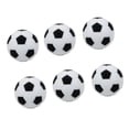 thumbnail image 2 of jinwen 6pcs 32mm Table Soccer Football Foosball Balls Fussball Replacement Black, 2 of 8