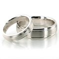 thumbnail image 1 of Wedding Band Set 10K White Gold, 1 of 1