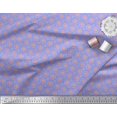 thumbnail image 2 of Soimoi Poly Georgette Fabric Flower Artistic Printed Fabric 1 Yard 52 Inch Wide, 2 of 3