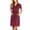 b-Red, variant on Women's Comfortable New Casual Teenager Casual Dresses Solid Color Button Mid Dressed for Womens Length Short Sleeve Loose Casual Maxi Dress Shirt Casual Dress