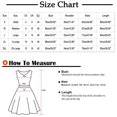 thumbnail image 3 of HKEJIAOI Robe Fleurie pour Femmes Robe d'Anniversaire Mode pour Femmes Col Rond Sans Manches Taille Haute Imprimée avec Nœud Robe Trapèze Économies Liquidation Bleu Marine, 3 of 3