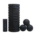 thumbnail image 3 of Lipstore Foam Roller Set Comfortable Portable Block for Home Gym Office Exercise A, 3 of 8