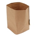 thumbnail image 4 of Washed Kraft Paper Bag, Kraft Paper Food Storage Bags Waterproof Practical Foldable Tear Resistant Wear Resistant  For Fruits For Household Sundries S,M,L,XL, 4 of 8