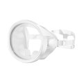 thumbnail image 4 of koolsoo Masque de Plongée Anti-Buée en Silicone et Verre Compact pour Plongée en Apnée Lunettes de Plongée Blanches, 4 of 9