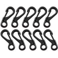 thumbnail image 2 of Agiferg 10 Pcs Mini Mousqueton Porte-Clés Alpinisme Ressort Équipement de Survie Boucle, 2 of 3