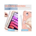 thumbnail image 4 of Case for iPad Mini 6 2021 (6th Generation) with Pencil Holder / 360 Rotation Stand / Hand Strap and Shoulder Strap Rugged Shockproof Cover for iPad Mini 6th Gen 8.3 Inch, 4 of 7