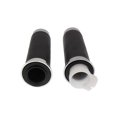 thumbnail image 2 of 1 Pair Motorcycle Handlebar Throttle Tube Handle Grip Replacing Tube Motorcycle Grips Part Repairing Accessory Replacement for T250 Magna250 1995-1997, 2 of 7