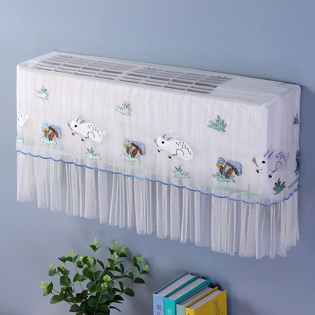 Mounted 1.5P Air Conditioner Dust Cover Dustproof Wall Mounted Air Conditioner Protective Case Home Decorative Dust Cover