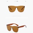 thumbnail image 2 of Kyusrd Summer Outdoor Patio Deals！Rimless Glasses Protection Sunglasses Fashion Color Sunglasses, 2 of 3