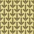 thumbnail image 1 of Ahgly Company Tapis d'Intérieur Lavable en Machine Carré Jaune Moutarde Transitionnel, 7 Pieds Carré, 1 of 7