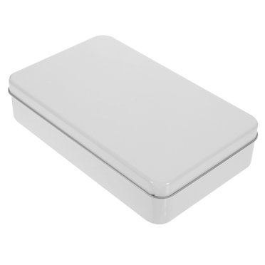 Mobutofu Cake Container Tiramisu Box White Metal Storage General Users 1Pcs