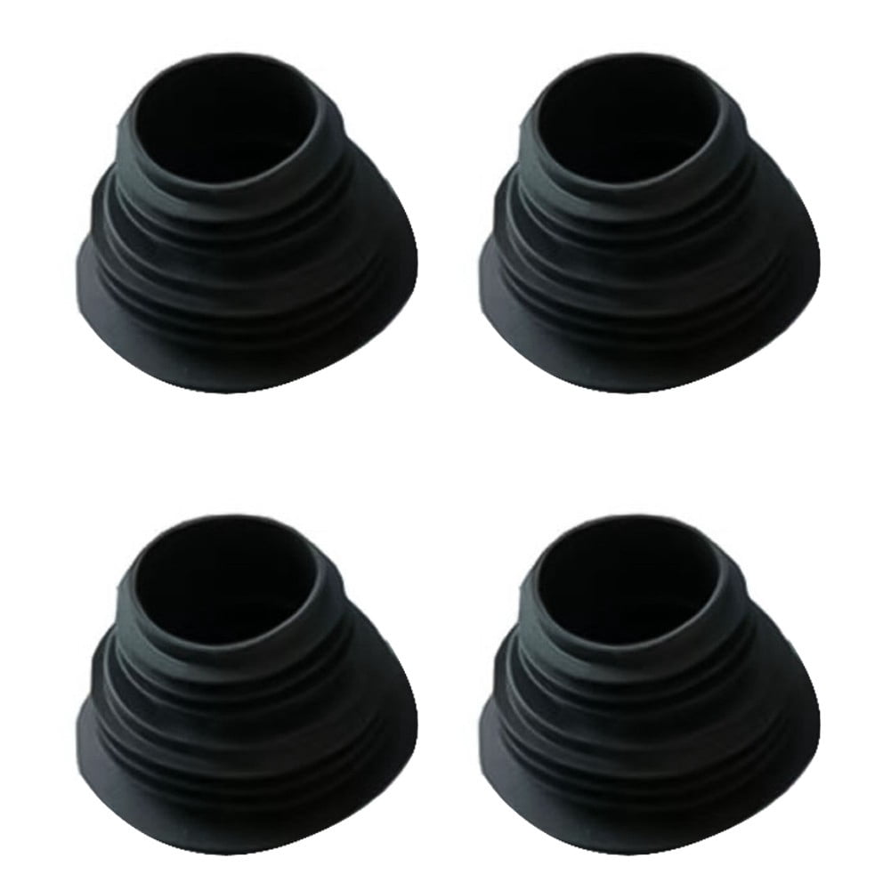 4PCS Drain Pipe Leak-proof Sealing Gasket Washer Silicone Raw Belt Triangle Valve Rubber Pipe Hose Prevent Dripping Leakage Plug