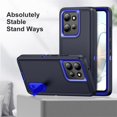 thumbnail image 2 of For Motorola Moto G Play 2025 Case, Moto G Play 2025 Phone Case With Built In Kickstand, Shockproof/Dustproof/Drop Proof Heavy Duty Military-Grade Rugged Protective Cover For Moto G Play 2025,Blue, 2 of 9
