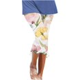 thumbnail image 1 of Pantalon Cargo pour Femmes à Coupe Décontractée par Generic TG, Capris Décontractés Noirs Unis, à Cordon, Raccourcis, Légers, 1 Unité, 1 of 5
