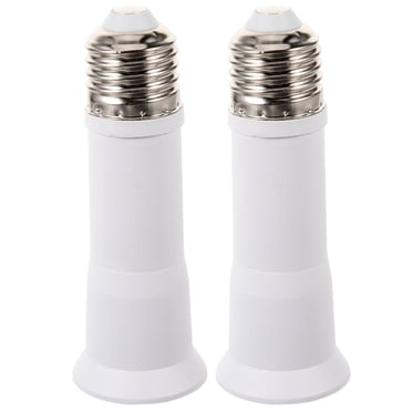 2pcs Bulb Socket Extender Telescopic Light Bulb Extension Socket E27 Socket