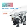 thumbnail image 2 of Oil Free Vacuum Pump Small Industrial Air Extraction Pump Test Room Suction Filtration Silent Negative Pressure Pump ,Widely Use, 2 of 5