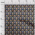 thumbnail image 1 of oneOone Silk Tabby Fabric Damask Ikat Print Sewing Fabric BTY 42 Inch Wide, 1 of 1