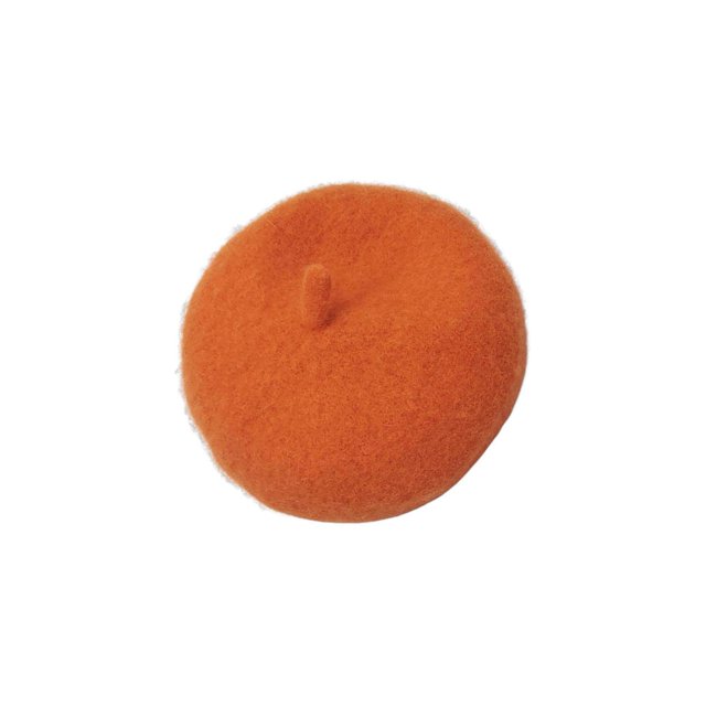 Chien Chat Béret Laine Yard Réglable Élastique Chapeau Durable Réglable Élastique Costume de Corde Chaud Orange