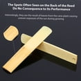 thumbnail image 2 of ammoon Woodwinds Bb Clarinet Traditional Reeds Strength 3.0, 10pcs/ Box, 2 of 9