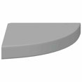 thumbnail image 5 of vidaXL Floating Corner Shelves 2 pcs Grey 25x25x3.8 cm MDF, 5 of 5