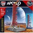 thumbnail image 2 of Saturn-V Launch Umbilical Tower Building Blocks NASA Apollo Launch Pad MOC Bricks Toys for 21309 3586pcs, 2 of 10