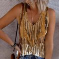 thumbnail image 2 of Plebaso Womens Print Tank Tops Ribbed Sleeveless Casual Tops Button up V Neck Slim Knit Tees for Women, 2 of 5