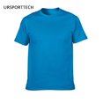 thumbnail image 2 of REDHOTYPE T-Shirt d'Été pour Homme 100 % Coton Décontracté à Manches Courtes Col Rond Confortable Hauts Unis, 2 of 5