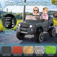 thumbnail image 2 of Costway 24V 2 Seater Ride on Car for Kids Licensed Toyota LC250 Ride on Truck with Remote, 2 of 10
