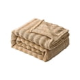 thumbnail image 2 of Tyidzon Throw Blanket Solid Colour Flannel Rabbits Hair Blanket Nap Cover Blanket Heavy Sofa Blanket Velvet Blanket, 2 of 8