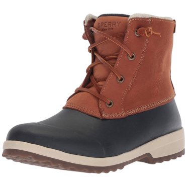 Sperry Women's Maritime Repel Snow Boot, tan/Navy, 5 M US