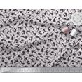 thumbnail image 2 of Soimoi Rayon Fabric Stripe & Cat Animal Print Fabric by The Yard 42 Inch Wide, 2 of 3