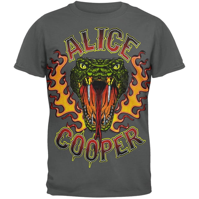 Alice Cooper - T-Shirt Tour Snake Flames