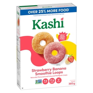 Kashi Strawberry Banana Boucles de smoothie 360g